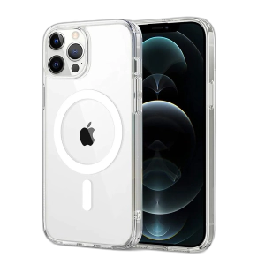 Apple iPhone 12 Pro Max Transparent Magsafe Back Cover For Apple iPhone 12 Pro Max