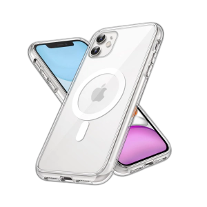 Apple iPhone 11 Transparent Magsafe Back Cover For Apple iPhone 11