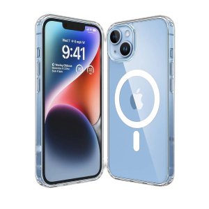 Apple iPhone 13 Transparent Magsafe Back Cover For Apple iPhone 13