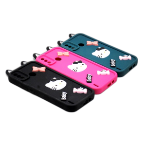 Tecno Spark 6 GO Back Cover Fancy Kitty Case Sweet Style Cover For Tecno Spark 6 GO
