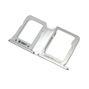 Samsung Galaxy A8 2015 SIM Tray Sim Jacket Sim Slot Sim Door For Samsung A8 2015 - Silver