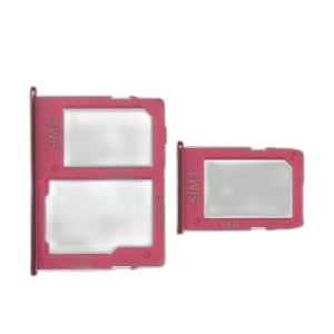 Samsung Galaxy J6 Plus SIM Tray Sim Jacket Sim Slot Sim Door For Samsung J6 Plus - Red