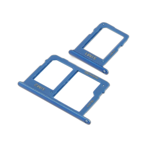 Samsung Galaxy A6 SIM Tray Sim Jacket Sim Slot Sim Door For Samsung A6 - Blue