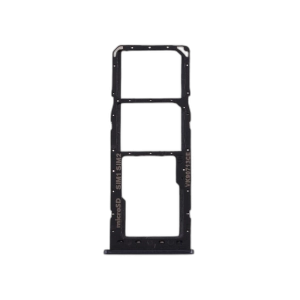 Samsung Galaxy A12 SIM Tray Sim Jacket Sim Slot Sim Door For Samsung A12 - Black