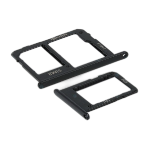 Samsung Galaxy J6 SIM Tray Sim Jacket Sim Slot Sim Door For Samsung J6 - Black