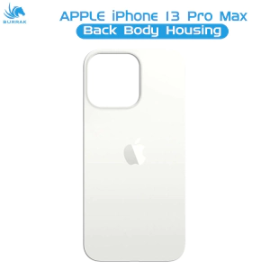 Apple iPhone 13 Pro Max Rear Back Body Casing Housing Replacement Battery Back Door For Apple iPhone 13 Pro Max - Silver