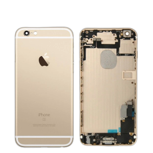 Apple iPhone 6s Housing Middle Frame With Side Button and Camera Lens Complete Body Casing Replacement For iPhone 6s - Golden