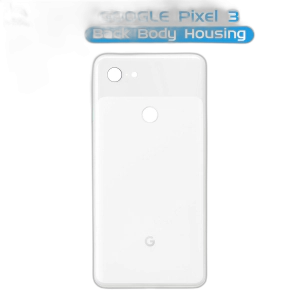 Google Pixel 3 Rear Back Body Casing Housing Replacement Battery Back Door For Pixel 3 - White