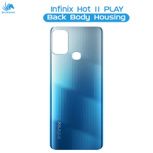 infinix Hot 11 Play Rear Back Body Casing Housing Replacement Battery Back Door For infinix Hot 11 Play - Blue