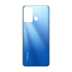 Infinix Hot 12 Play Rear Back Body Casing Housing Replacement Battery Back Door With Side Buttons For Hot 12 Play - Blue