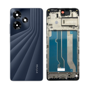 Infinix Hot 30 Rear Complete Body Casing Housing Replacement For Hot 30 - Black