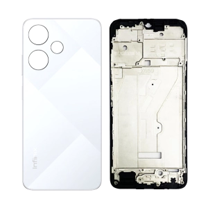 Infinix Hot 30i Rear Complete Body Casing Housing Replacement For Hot 30i - White
