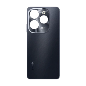 Infinix Hot 40 Pro Housing Middle Frame With Side Button and Replacement Battery Back Door For Hot 40 Pro - Black