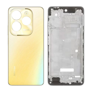 Infinix Hot 40 Pro Rear Complete Body Casing Housing Replacement For Hot 40 Pro - Golden