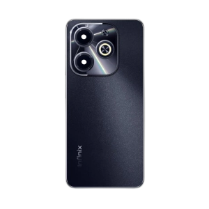 Infinix Hot 40i Housing Middle Frame With Side Button and Replacement Battery Back Door For Hot 40i - Black