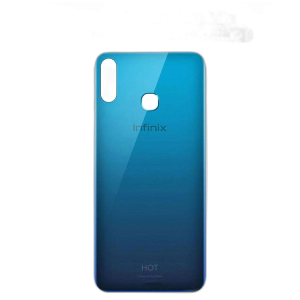 infinix Hot 8 Lite Rear Back Body Casing Housing Replacement Battery Back Door For infinix Hot 8 Lite - Blue