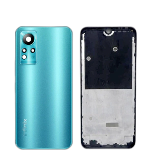 Infinix Note 11 Housing Middle Frame With Side Button and Camera Lens Complete Body Casing Replacement For Note 11 - Green