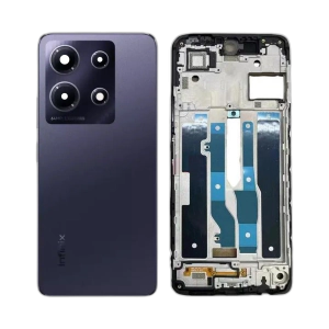 Infinix Note 30 Rear Complete Body Casing Housing Replacement For Note 30 - Black