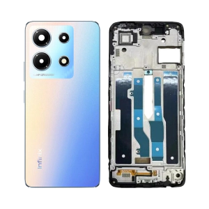 Infinix Note 30 Rear Complete Body Casing Housing Replacement For Note 30 - Silver