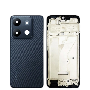 Infinix Smart 7 Rear Complete Body Casing Housing Replacement For Infinix Smart 7 - Black