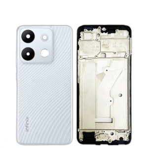 Infinix Smart 7 Rear Complete Body Casing Housing Replacement For Infinix Smart 7 - White