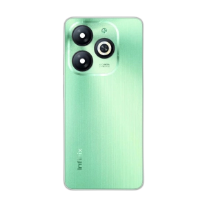 Infinix Smart 8 Housing Middle Frame With Side Button and Replacement Battery Back Door For Smart 8 - Green