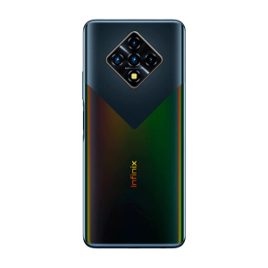 Infinix Zero 8 Housing Middle Frame With Side Button Body Casing Replacement For Infinix Zero 8 - Black