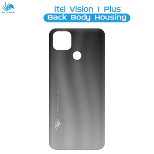 iTel Vision 1 Plus Rear Back Body Casing Housing Replacement Battery Back Door For iTel Vision 1 Plus - Black