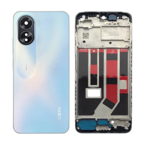 Oppo A18 Rear Complete Body Casing Housing Replacement For A18 - Blue