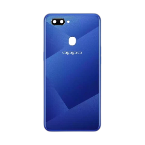 Oppo A5 Rear Back Body Casing Housing Replacement Battery Back Door With Side Buttons And Camera Lens For Oppo A5 - Blue