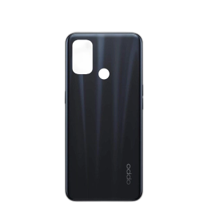 Oppo A53 Housing Middle Frame With Side Button and Camera Lens Body Casing Replacement For A53 - Black