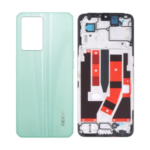 Oppo A57 4G Rear Complete Body Casing Housing Replacement For Oppo A57 4G - Sky blue