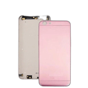 Oppo A57 Housing Middle Frame With Side Button and Camera Lens Complete Body Casing Replacement For A57 - Rose Golden