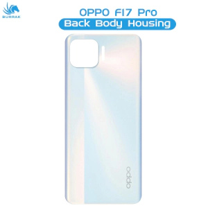 Oppo F17 Pro Rear Back Body Casing Housing Replacement Battery Back Door For Oppo F17 Pro - White