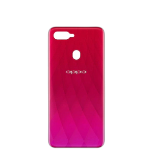 Oppo F9 Rear Back Body Casing Housing Replacement Battery Back Door For Oppo F9 - Red