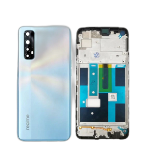 Realme 7 Rear Complete Body Casing Housing Replacement For Realme 7 - White