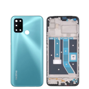 Realme C17 Rear Complete Body Casing Housing Replacement For Realme C17 - Green