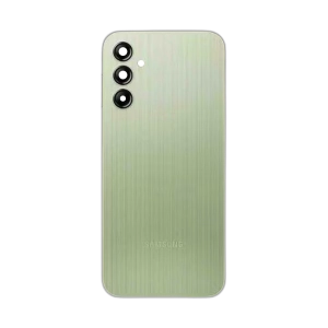 Samsung A14 Housing Middle Frame With Side Button and Replacement Battery Back Door For Galaxy A14 - Green