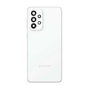 Samsung A33 5G Housing Middle Frame With Side Button and Replacement Battery Back Door For Galaxy A33 5G - White