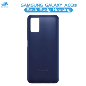 Samsung Galaxy A03s Rear Back Body Casing Housing Replacement Battery Back Door For Samsung A03s - Blue