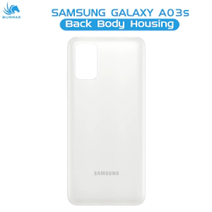 Samsung Galaxy A03s Rear Back Body Casing Housing Replacement Battery Back Door For Samsung A03s - White