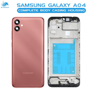 Samsung Galaxy A04 Rear Complete Body Casing Housing Replacement For Samsung Galaxy A04 - Copper