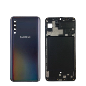 Samsung Galaxy A70 Rear Complete Body Casing Housing Replacement For Samsung Galaxy A70 - Black