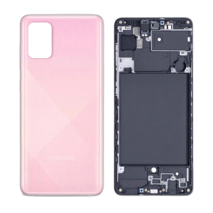 Samsung Galaxy A71 Rear Complete Body Casing Housing Replacement For Samsung Galaxy A71 - Pink