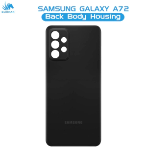 Samsung Galaxy A72 Rear Back Body Casing Housing Replacement Battery Back Door For Samsung A72 - Black