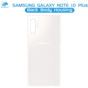 Samsung Galaxy Note 10 Plus Rear Back Body Casing Housing Replacement Battery Back Door For Samsung Note 10 Plus - White
