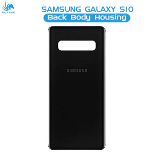 Samsung Galaxy S10 Rear Back Body Casing Housing Replacement Battery Back Door For Samsung S10 - Black
