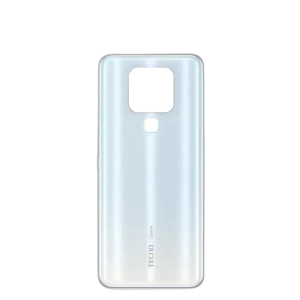 Tecno Camon 16 Housing Middle Frame With Side Button and Camera Lens Body Casing Replacement For Camon 16 - White