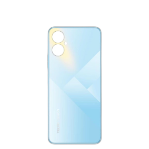 Tecno Camon 19 Neo Housing Middle Frame With Side Button and Camera Lens Body Casing Replacement For Camon 19 Neo - Silver