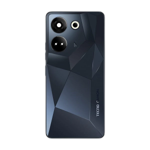 Tecno Camon 20 Housing Middle Frame With Side Button and Replacement Battery Back Door For Camon 20 - Black